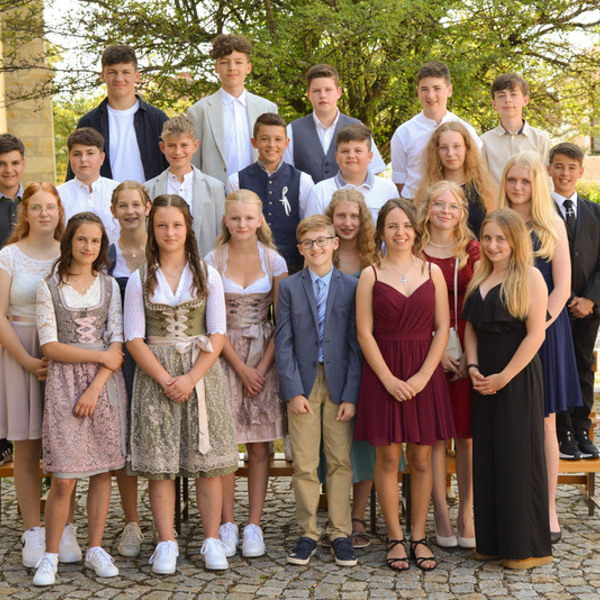 Firmlinge 2024 Neukirchen am Walde